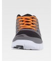 Zapatilla deportiva P4001 de rejilla con cordones. Suela EVA en blanco. Workteam