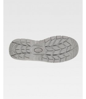 Zapato P1402 especial alimentación. Puntera de acero. Suela PU doble intensidad. Workteam cuero impermeable