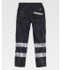 Pantalón con cintas reflectantes segmentadas C2717. Workteam2