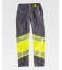 Pantalón de Alta visibilidad con cintas reflectantes segmentadas C2718. Workteam1