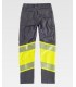 Pantalón de Alta visibilidad con cintas reflectantes segmentadas C2718. Workteam2