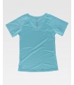 Camiseta S7525 de manga corta para mujer de deporte. Workteam