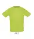 Camiseta SPORTY 11939 Running de hombre con manga raglán. Sol´s