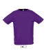 Camiseta SPORTY 11939 Running de hombre con manga raglán. Sol´s