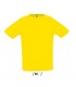 Camiseta SPORTY 11939 Running de hombre con manga raglán. Sol´s
