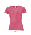 Camiseta SPORTY 01159 Running de mujer con manga raglán. Sol´s