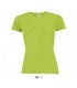 Camiseta SPORTY 01159 Running de mujer con manga raglán. Sol´s