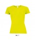Camiseta SPORTY 01159 Running de mujer con manga raglán. Sol´s