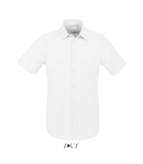 Camisa BRISBANE FIT 02921 de manga corta. SOL´S