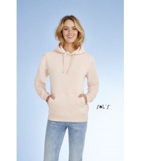 Sudadera SPENCER 02991 unisex con capucha y bolsillo canguro. Sol´s