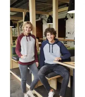 Sudadera SEATTLE 02998 Bicolor unisex. Sol´s