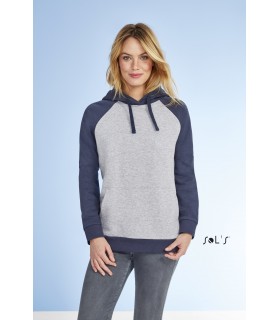 Sudadera SEATTLE 02998 Bicolor unisex. Sol´s