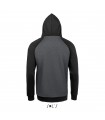 Sudadera SEATTLE 02998 Bicolor unisex. Sol´s
