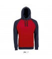 Sudadera SEATTLE 02998 Bicolor unisex. Sol´s