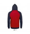Sudadera SEATTLE 02998 Bicolor unisex. Sol´s