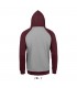 Sudadera SEATTLE 02998 Bicolor unisex. Sol´s