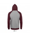 Sudadera SEATTLE 02998 Bicolor unisex. Sol´s