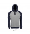 Sudadera SEATTLE 02998 Bicolor unisex. Sol´s