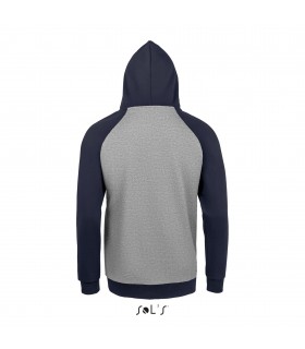 Sudadera SEATTLE 02998 Bicolor unisex. Sol´s
