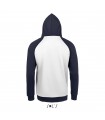 Sudadera SEATTLE 02998 Bicolor unisex. Sol´s
