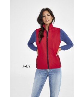 Chaleco Race BW WOMEN 02888 softshell. Sol´s