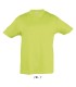 Camiseta 11970 REGENT de niños con cuello redondo. Sols