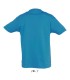 Camiseta 11970 REGENT de niños con cuello redondo. Sols