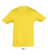 Camiseta 11970 REGENT de niños con cuello redondo. Sols