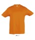 Camiseta 11970 REGENT de niños con cuello redondo. Sols