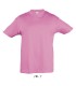 Camiseta 11970 REGENT de niños con cuello redondo. Sols