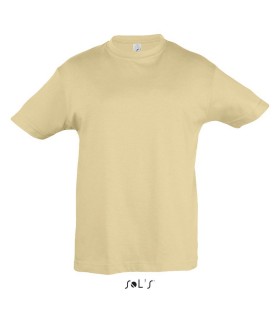 Camiseta 11970 REGENT de niños con cuello redondo. Sols