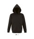 Sudadera 02092 Stone de niños con cremallera entera y capucha. Sols