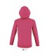 Sudadera 02092 Stone de niños con cremallera entera y capucha. Sols