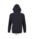 Sudadera 02092 Stone de niños con cremallera entera y capucha. Sols