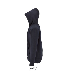 Sudadera 02092 Stone de niños con cremallera entera y capucha. Sols