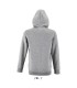 Sudadera 02092 Stone de niños con cremallera entera y capucha. Sols