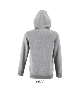 Sudadera 02092 Stone de niños con cremallera entera y capucha. Sols