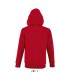 Sudadera 02092 Stone de niños con cremallera entera y capucha. Sols