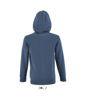 Sudadera 02092 Stone de niños con cremallera entera y capucha. Sols