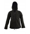 Chaqueta Softshell 46603 Replay de niños con capucha. Sols