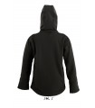 Chaqueta Softshell 46603 Replay de niños con capucha. Sols