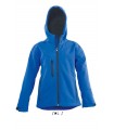 Chaqueta Softshell 46603 Replay de niños con capucha. Sols