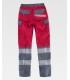 Pantalón C2716 multibolsillos de alta visibilidad. Workteam