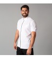 Chaqueta 9478 Andreu de hombre con mangas regulables. Blanco pecho. Garys