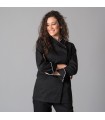 Casaca 9484 Dana de mujer con tejido aerosilver. Negro pecho. Garys