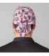 Gorro 4411 pirata de Algodón estampado. Catrina espalda. Garys.
