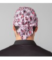 Gorro 4411 pirata de Algodón estampado. Catrina espalda. Garys.