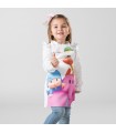 Delantal 1119 diseño POKOYO AMIGOS sin bolsillo para niños. Detalle 2. Garys