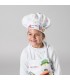 Gorro Gran Chef 4452 para niños diseño POKOYO. Pecho 3. Garys.