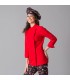 Casaca 9485 Miranda de mujer con manga larga con tejido Aerosilver. Rojo. Garys